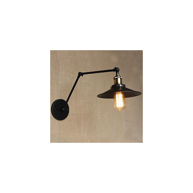 Kreativ nostalgisk retro lang arm af industriel type Foldebar væg