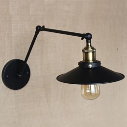 Kreativ nostalgisk retro lang arm af industriel type Foldebar væg