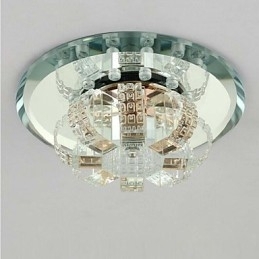 Krystal Loftslampe Spotlight SMD 3W Creative Lamp Absorber Kuppellys