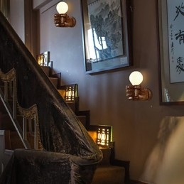 European Wall Right Hand Creative Retro Fist Væglampe Lights