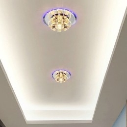 Krystal Loftslampe Spotlight SMD 3W Creative Lamp Absorber Kuppellys