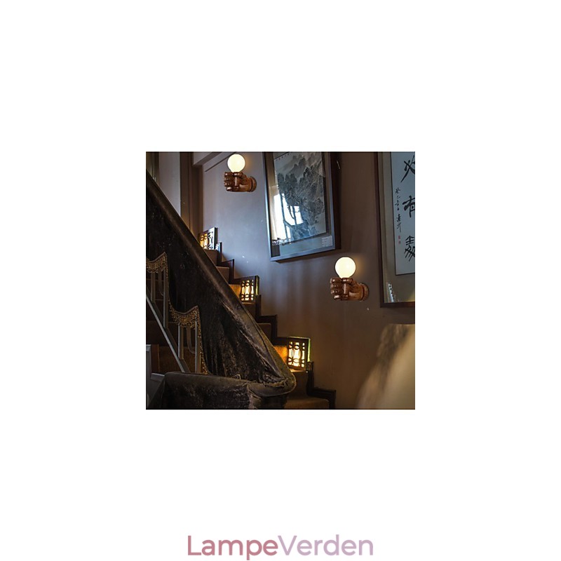European Wall Right Hand Creative Retro Fist Væglampe Lights