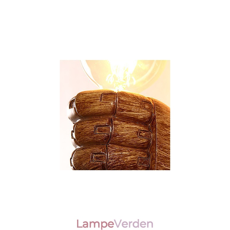 European Wall Right Hand Creative Retro Fist Væglampe Lights