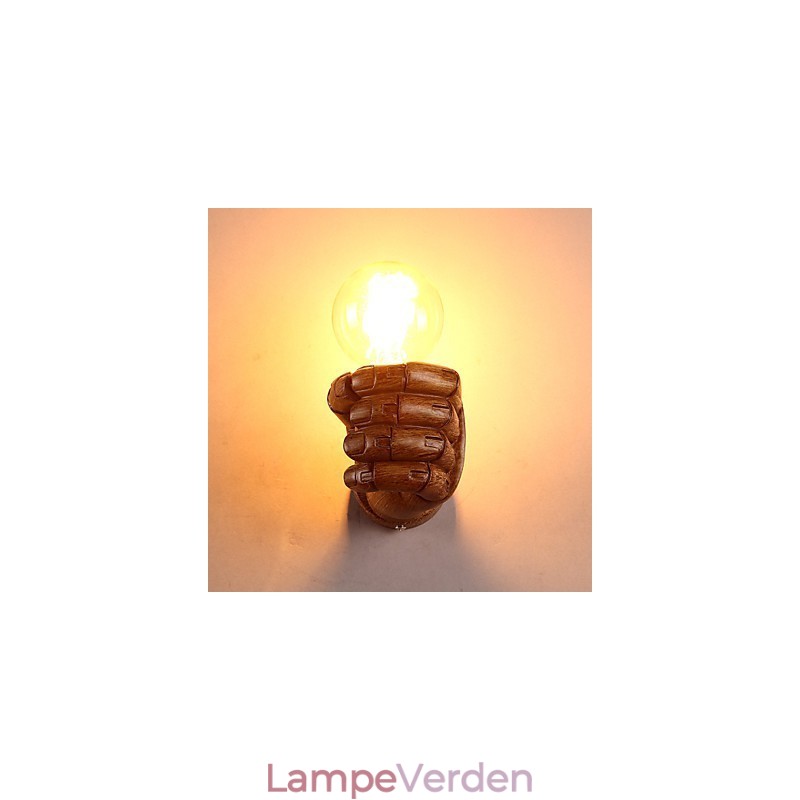 European Wall Creative Retro Fist Væglampe