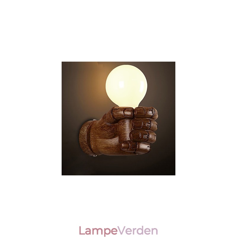 European Wall Creative Retro Fist Væglampe