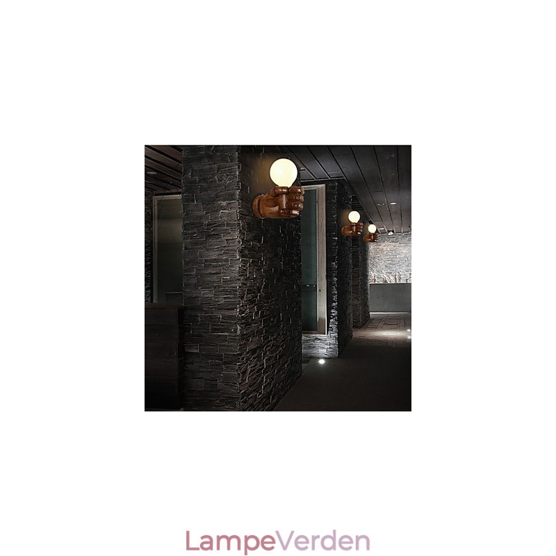 European Wall Creative Retro Fist Væglampe
