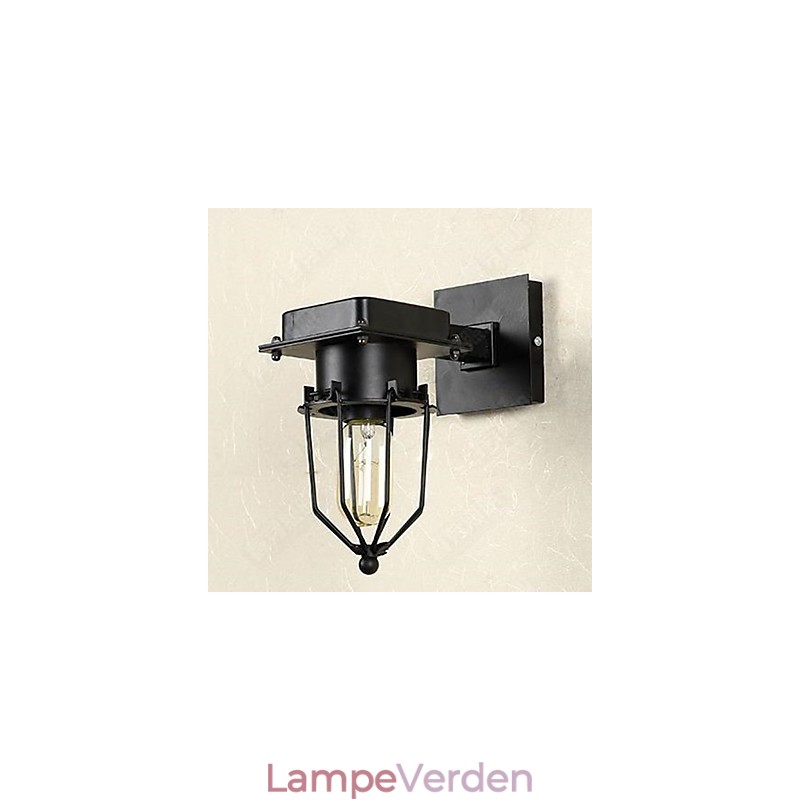 Loft Industriel Retro Væglampe med enkelt hoved
