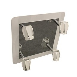 Moderne krom væglamper Badeværelseslamper med 4 lys