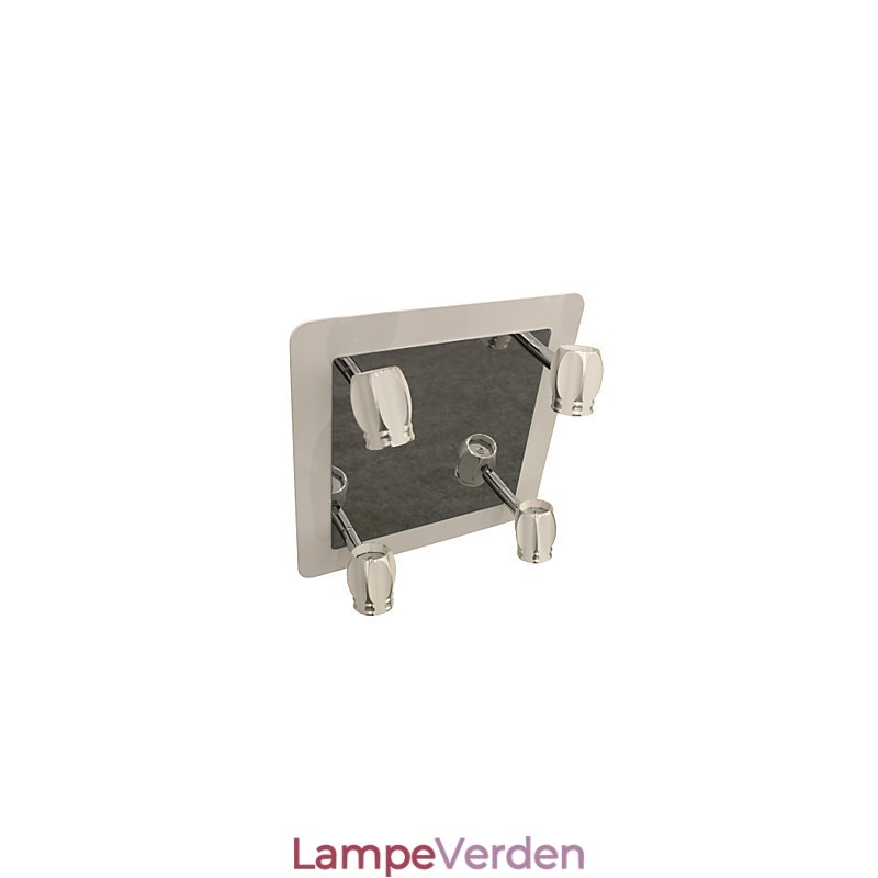 Moderne krom væglamper Badeværelseslamper med 4 lys