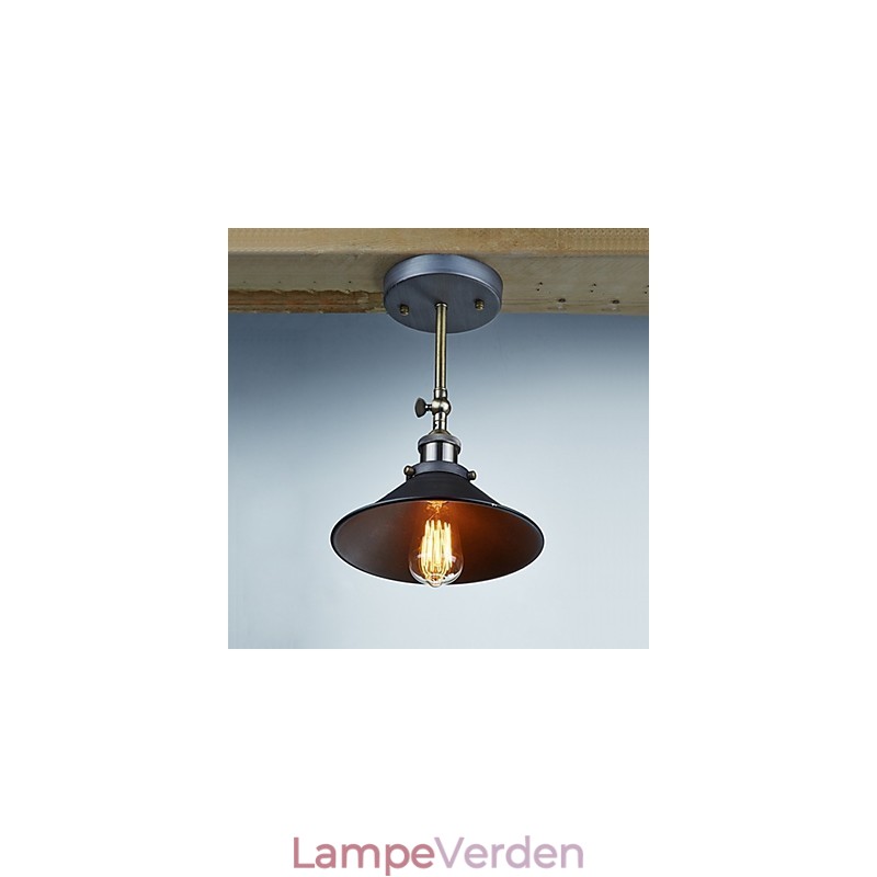 Industriel Vintage Edison Enkelhed 1 Lys Vægmontering Spisestue Study Room Kontor Gang Metal Væg Sconce