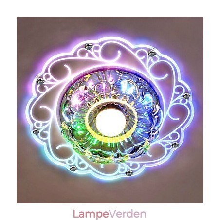 Krystal Loftslampe Spotlight SMD 3W Creative Lampe Rør Lys Farverig Farve Kuppel Lys Krystal Loftslampe Spotlight SMD 3W Creative Lampe Rør Lys Farverig Farve Kuppel Lys