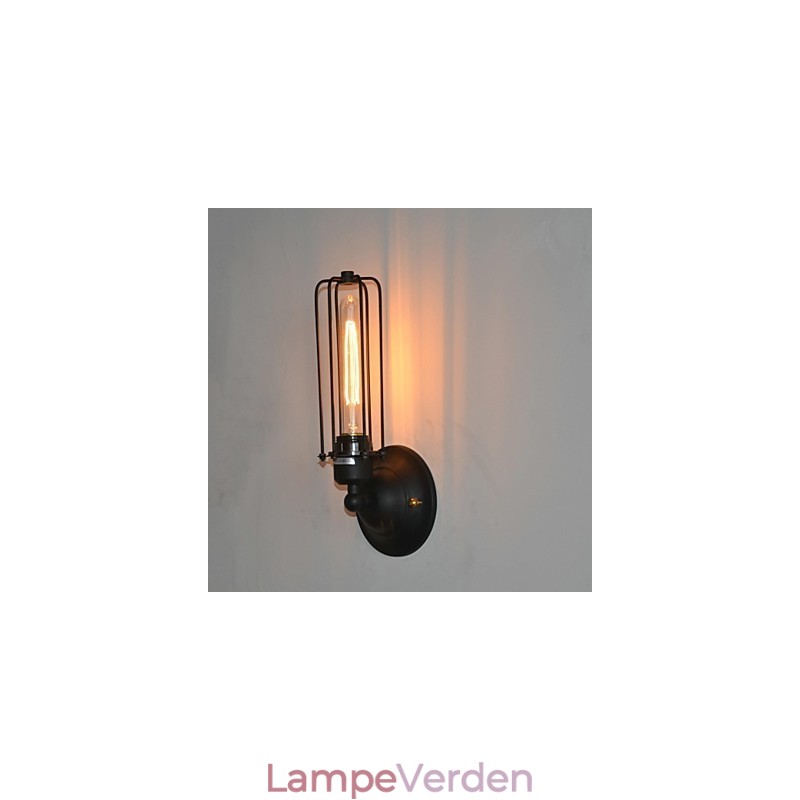 American Vintage jern væglampe