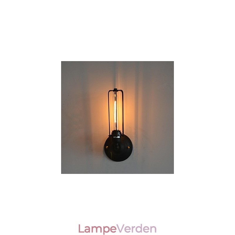 American Vintage jern væglampe