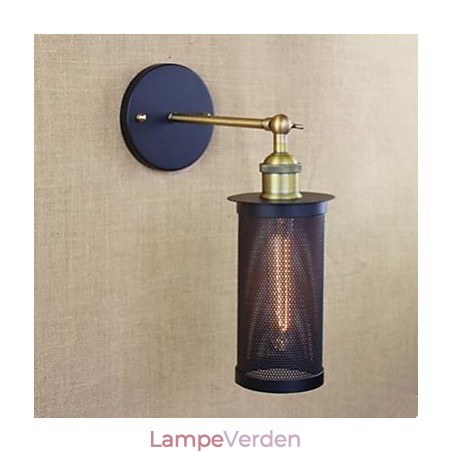 Væglampe Smedejern Med Jern Net Væglampe Smedejern Med Jern Net