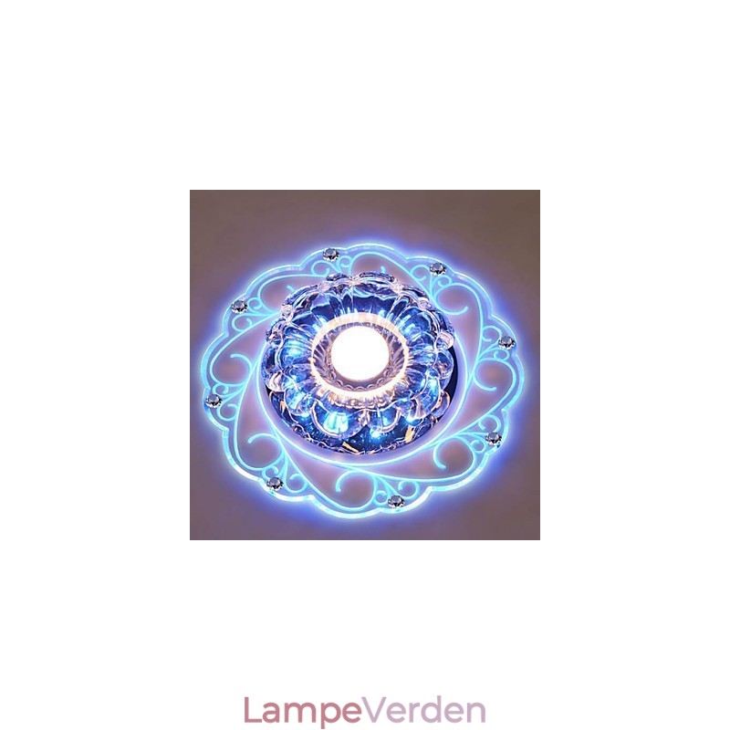 Krystal Loftslampe Spotlight SMD 3W Creative Lampe Rør Lys Farverig Farve Kuppel Lys