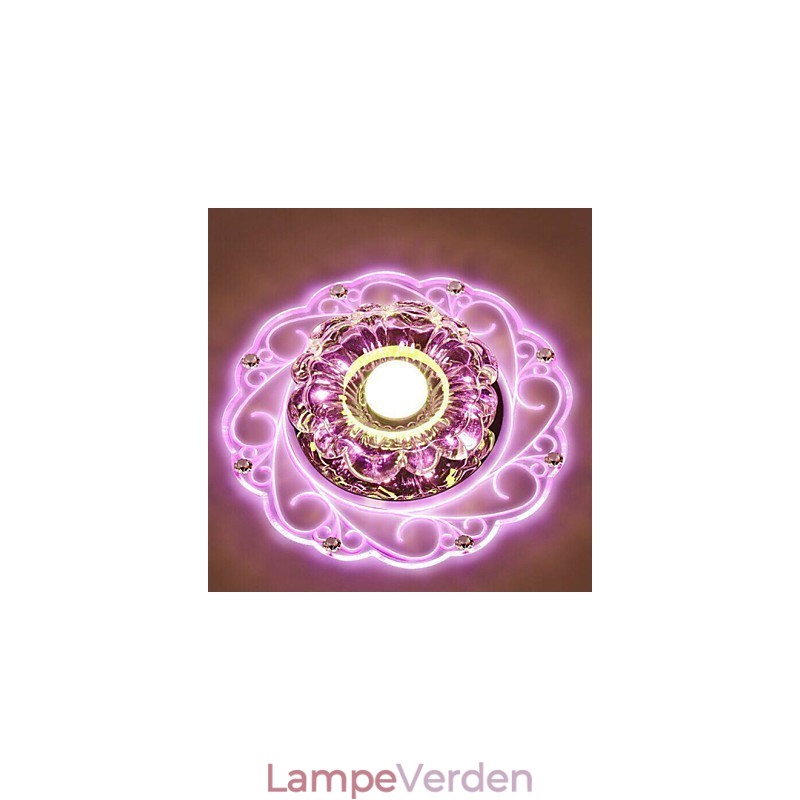 Krystal Loftslampe Spotlight SMD 3W Creative Lampe Rør Lys Farverig Farve Kuppel Lys