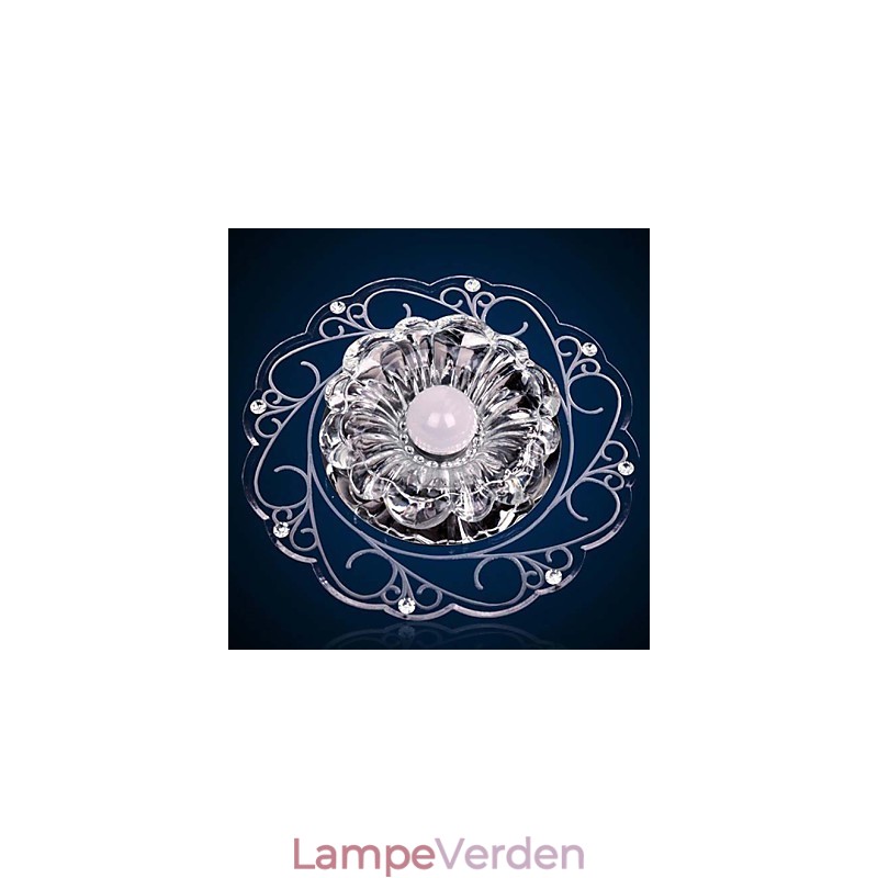 Krystal Loftslampe Spotlight SMD 3W Creative Lampe Rør Lys Farverig Farve Kuppel Lys