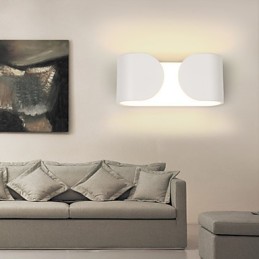 6W Væglamper Moderne moderne metal