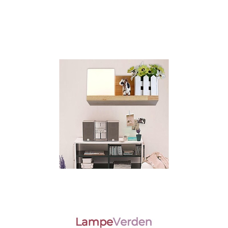 Væglampe One Light og Glas
