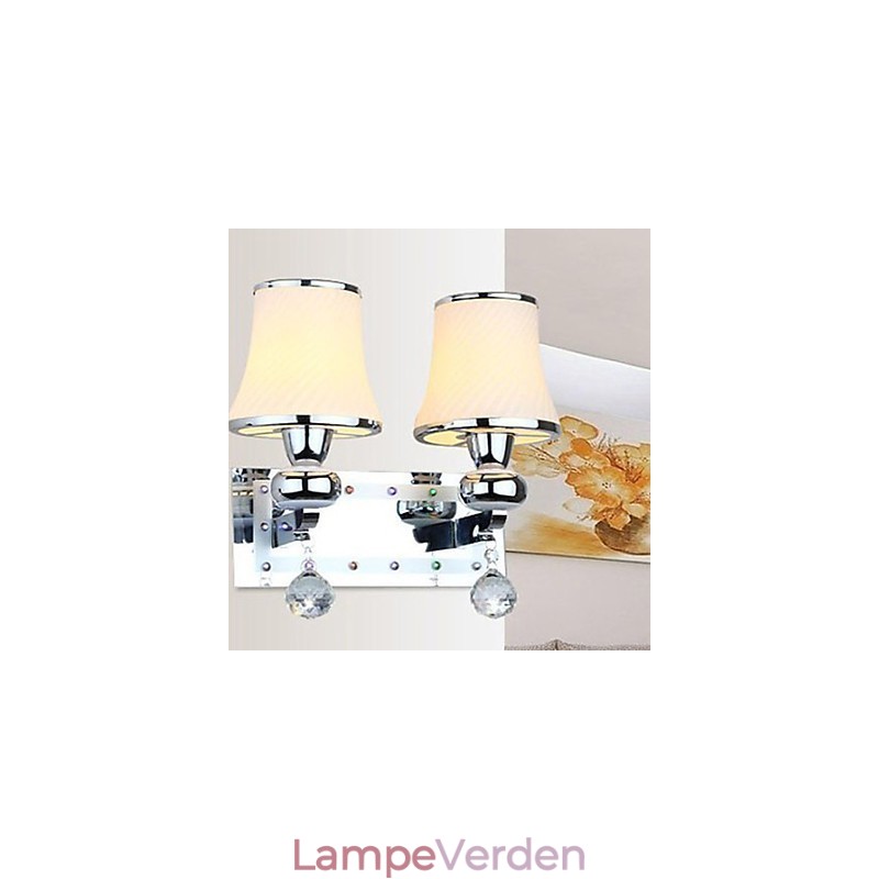 Kreativt moderne og kontraheret kreativt krystalvæglampelys