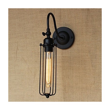 Kunst Minimalistisk Mat Sort Amerikansk Country Stue Lampe Soveværelse Balkon Væglampe Sengelampe Kunst Minimalistisk Mat Sort Amerikansk Country Stue Lampe Soveværelse Balkon Væglampe Sengelampe