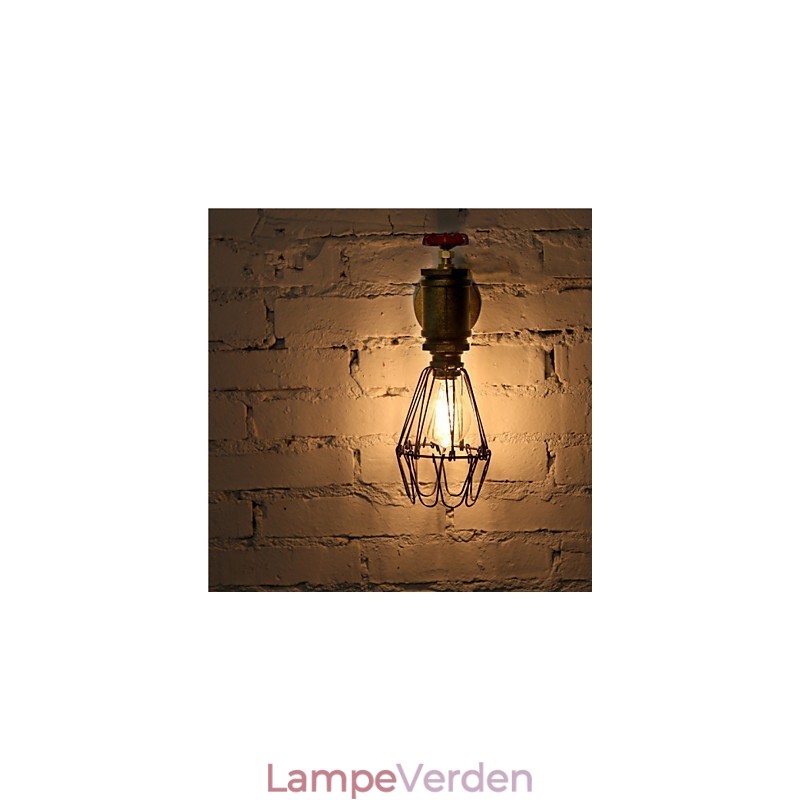Vintage Industrielle Vandrør Væglamper Loft Edison Light til Bar Restaurant Vægarmaturer Belysning