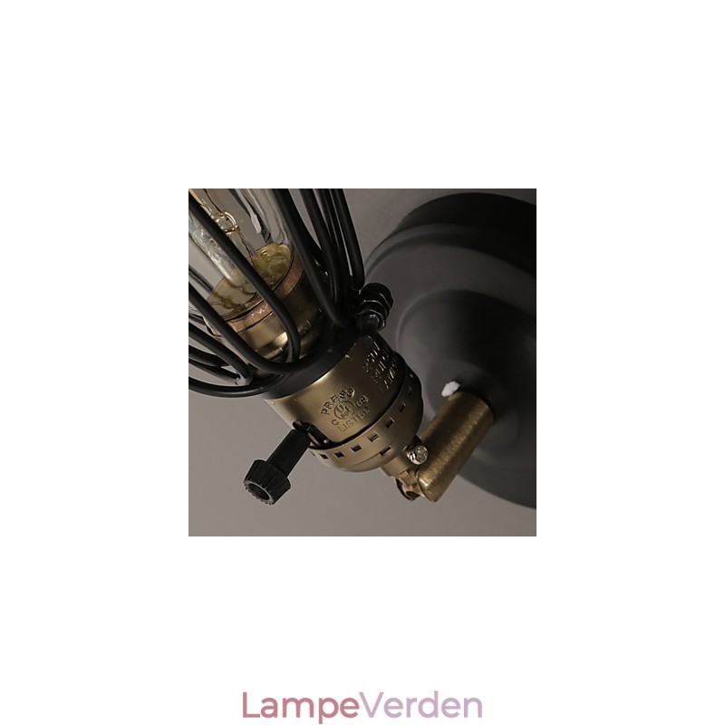 American Country Loft Restoring Ancient Ways Væglampe Smedejernsvæglampe Light