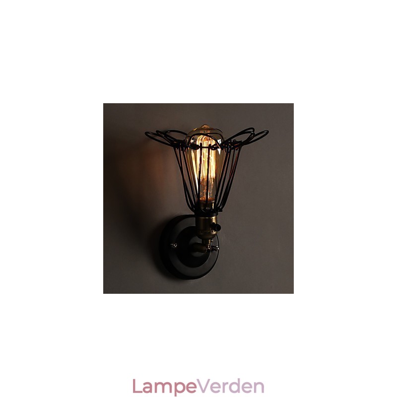 American Country Loft Restoring Ancient Ways Væglampe Smedejernsvæglampe Light