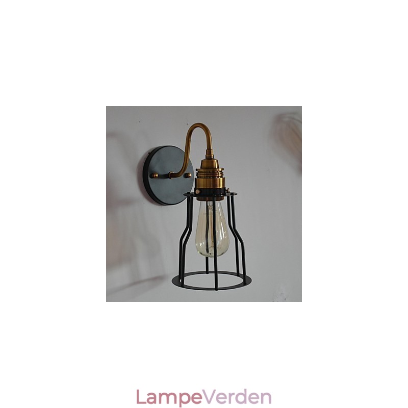 Væglampe i kontraktstil i Nordamerika