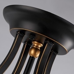 Simple pastorale loftslamper Bronze Phnom Penh Amerikansk land europæiske loftslamper Lampe