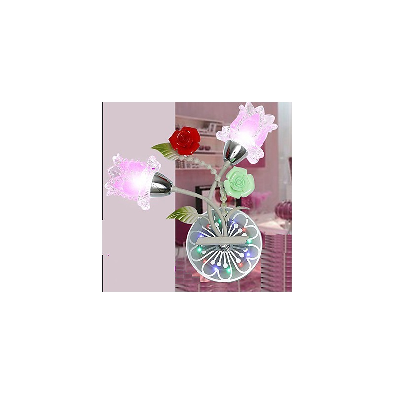 Kreativt moderne og kontraheret kreativt krystalvæglampelys