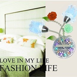 Kreativt moderne og kontraheret kreativt krystalvæglampelys