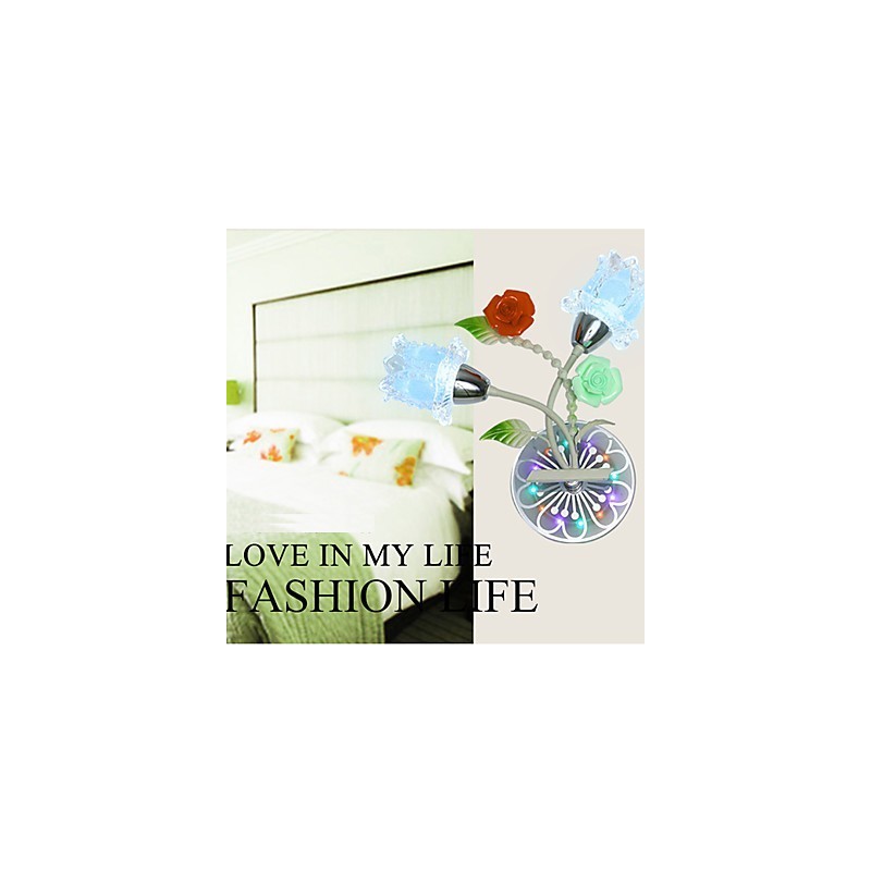 Kreativt moderne og kontraheret kreativt krystalvæglampelys