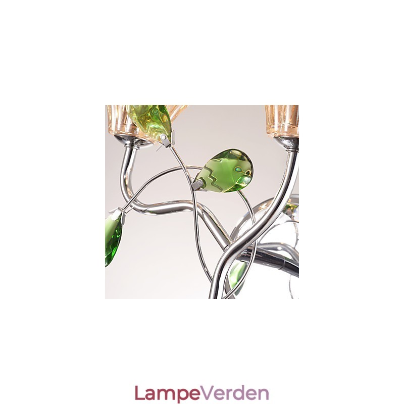Væglamper Badeværelsesbelysning Stearinlys Væglamper Krystal Moderne Moderne Metal