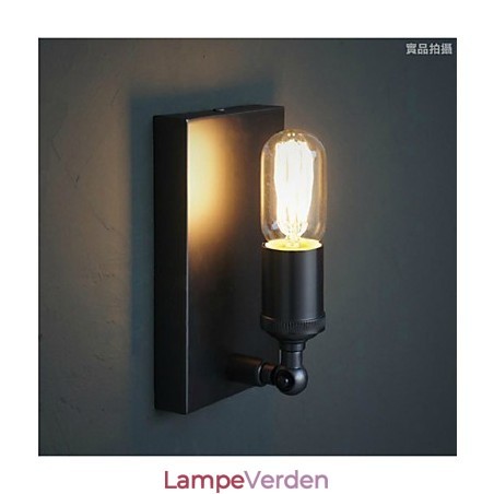 Indgået og kreativt land industriel vindgendannelse af gamle måder Edison væglampe lys Indgået og kreativt land industriel vindgendannelse af gamle måder Edison væglampe lys
