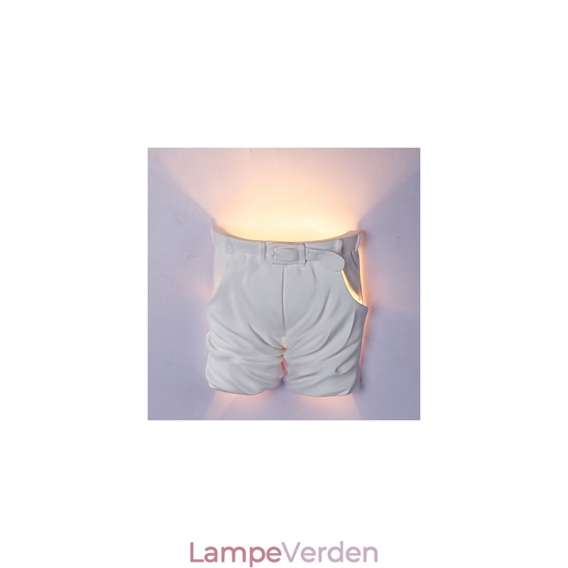 Moderne Og Kontrakteret Kreativ Børneværelse Bukser Gips Væglampe Lys