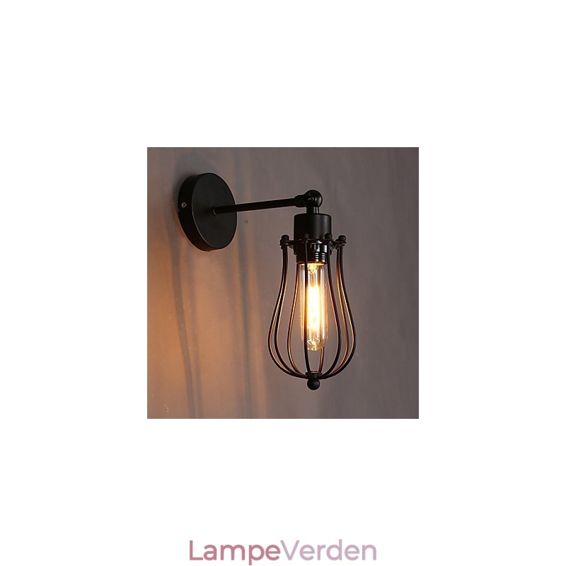 Kreativ personlighed Dekorativ Smedejern Retro Grapefrugt Væglampe