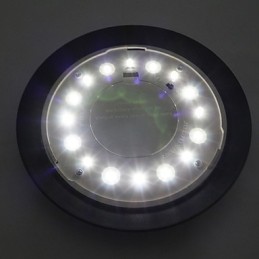 Udendørs Solenergi Hvid Villa Vægmontering Havegård Dørsti Lys Lampe