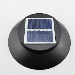 Udendørs Solenergi Hvid Villa Vægmontering Havegård Dørsti Lys Lampe