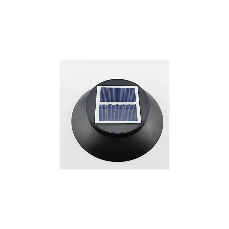 Udendørs Solenergi Hvid Villa Vægmontering Havegård Dørsti Lys Lampe