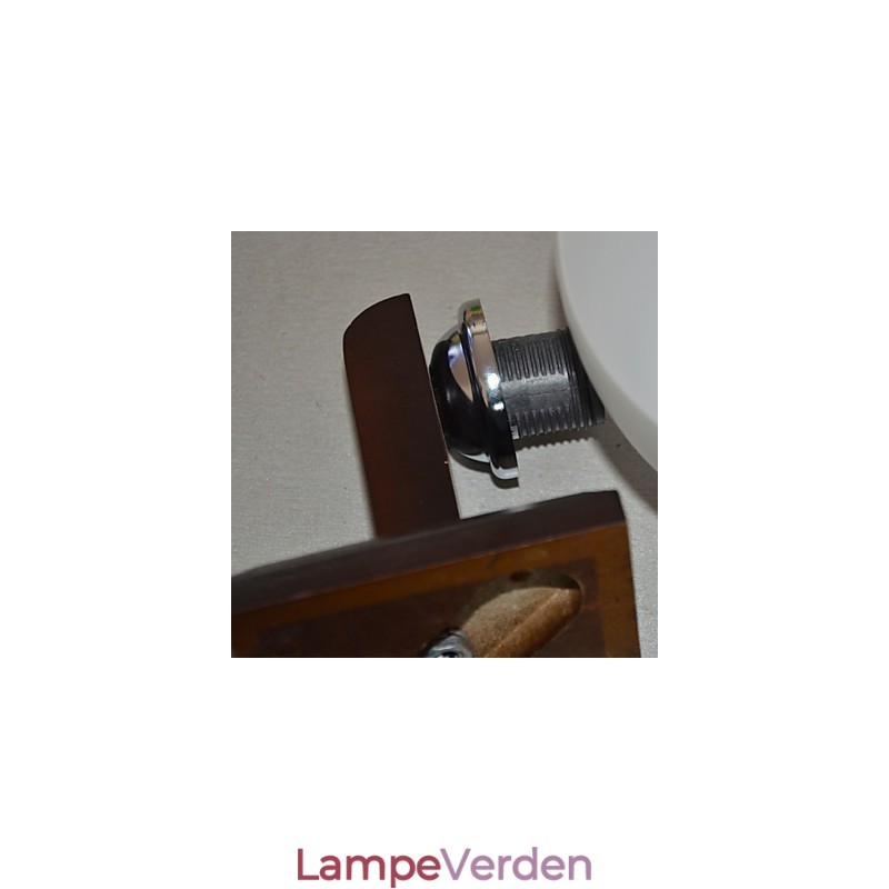 Massivt træ kreativ væglampe i soveværelset Hovedet af en seng lyser