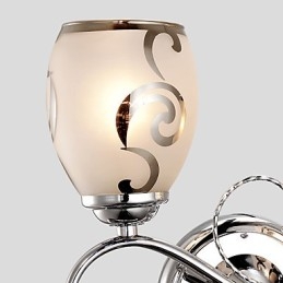 Væglamper Krystal Moderne Moderne Metal