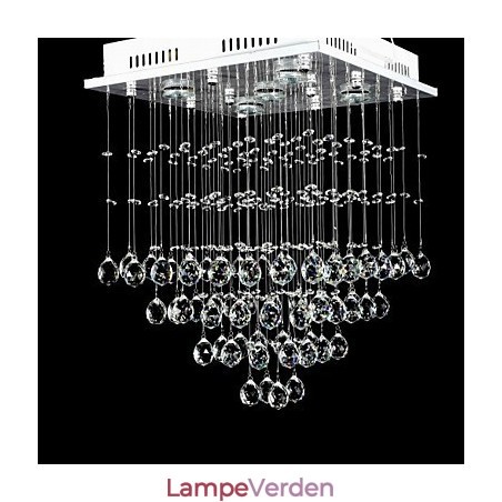 Moderne moderne krystal galvaniseret flush Mount Moderne moderne krystal galvaniseret flush Mount