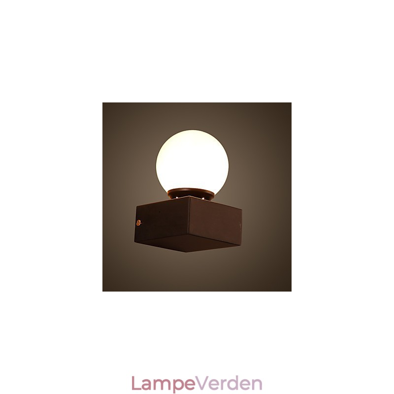 Ball Loft Kreativ Væglampe Smedejern Væglampe Gendannelse Ancient Ways Lights