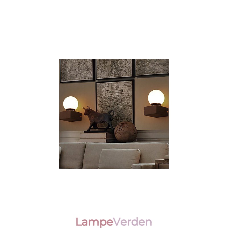 Ball Loft Kreativ Væglampe Smedejern Væglampe Gendannelse Ancient Ways Lights