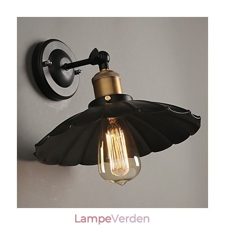 Ccreative Staircase Restoring Ancient Ways Single Head Black Dress Smedejernsvæglampe