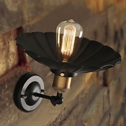 Ccreative Staircase Restoring Ancient Ways Single Head Black Dress Smedejernsvæglampe