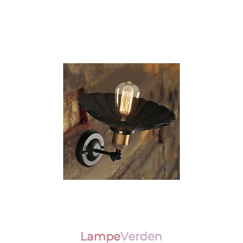 Ccreative Staircase Restoring Ancient Ways Single Head Black Dress Smedejernsvæglampe