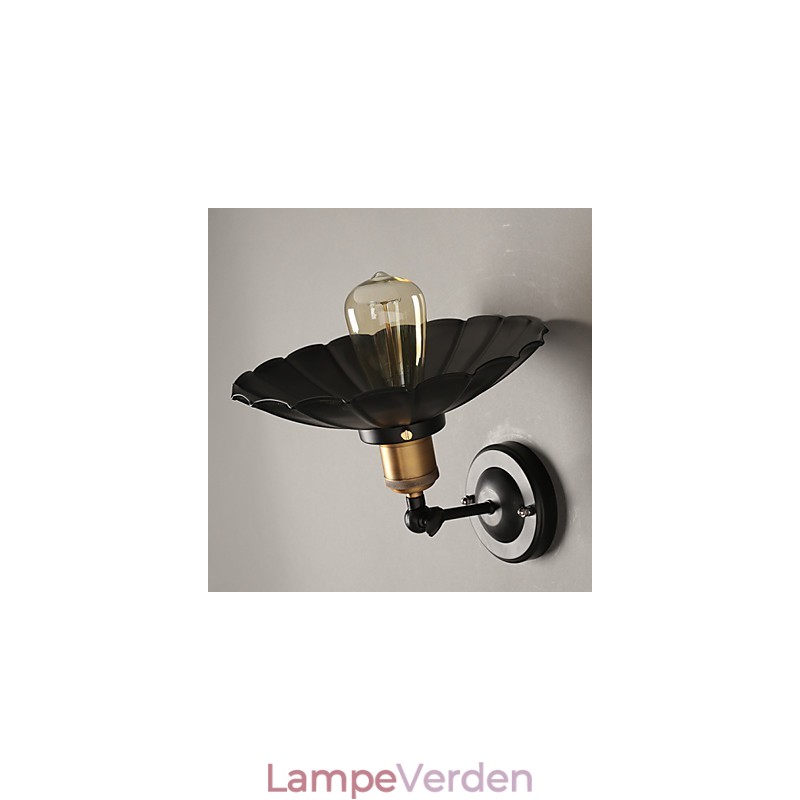 Ccreative Staircase Restoring Ancient Ways Single Head Black Dress Smedejernsvæglampe