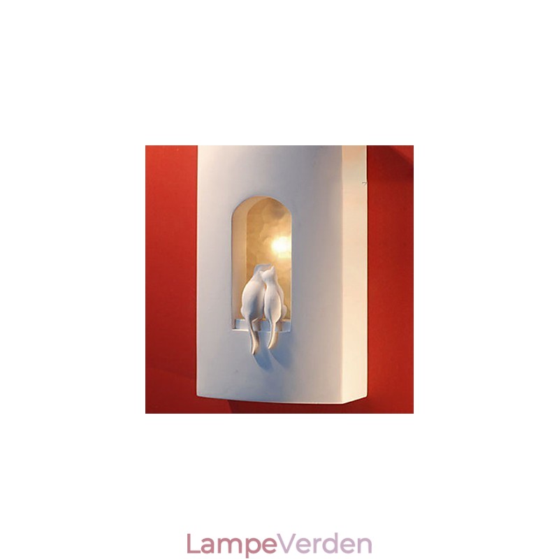 Mode Varmt Børneværelse Hængelys Creative Kitty Gips Væglampe Lys